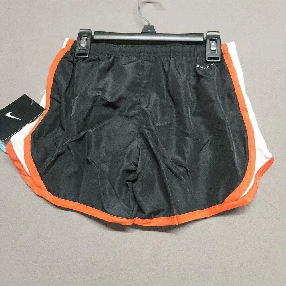 Nike Oregon State Beavers Youth Shorts Black Orange Polyester Size L Kids Fit